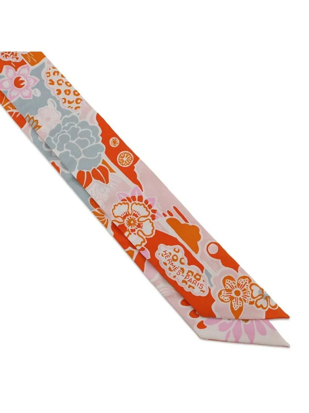Hermes Scarf Twill Bingata